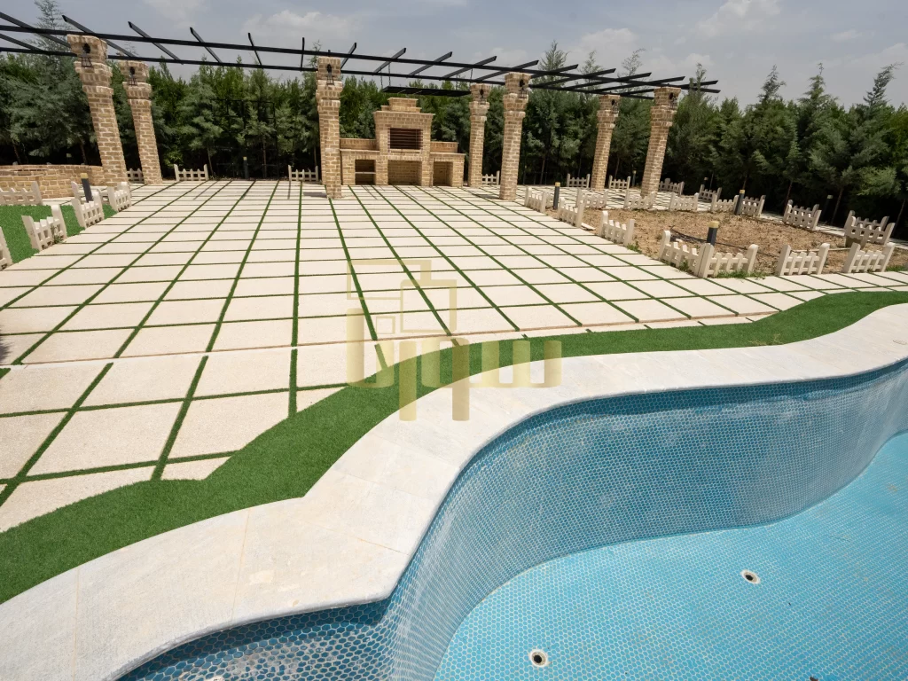 محوطه ویلایی